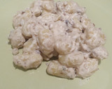 Foto del paso 5 de la receta: Gnocchi con salsa de queso y nueces