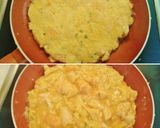 Foto del paso 4 de la receta Tortilla de langostinos al ajillo