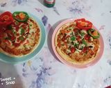 عکس مرحله 3 از دستور پیتزا مرغ و قارچ 🍕😋