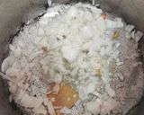 A picture of step 1 of Palak paneer.