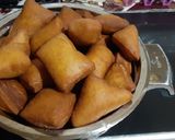 A picture of step 8 of Enriched Mandazi.
