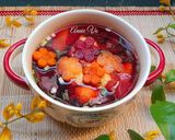 Hình bước làm 3 của món Mâm cơm kết hợp cả 5 nguyên liệu của #giodo