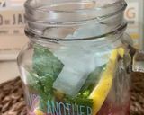 A picture of step 2 of Pomegranate Mojito.