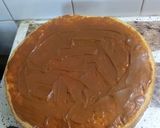 Foto del paso 6 de la receta: Torta postre de merenguitos con dulce de leche y chantilly 🍰