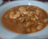 Foto del paso 12 de la receta: Judías blancas con langostinos y chirlas enfadadas