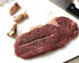 A picture of step 1 of How to make tasty steak in 6 minutes.