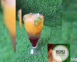 A picture of step 2 of Orange sunrise.