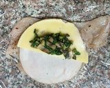 A picture of step 4 of Chicken Roulade with Spicy Peanut Sauce.
