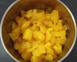 A picture of step 3 of Pineapple Pudding.