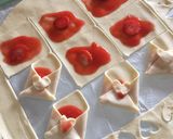 Foto do passo 4 de Cartas de Amor, Biscoitos recheados com Carinho