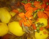 A picture of step 7 of Potato porridge.