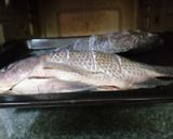 A picture of step 1 of Fish in coconut gravy#themechallenge.