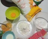 Foto langkah ke 1 dari resep Brownies Batik Keju Lumer.
