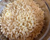A picture of step 2 of Chicken Macaroni Salad.