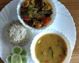 Dinner onion and lady fingers Sabzi recipe step 3 photo