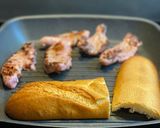 A picture of step 1 of Sausage Sandwich.