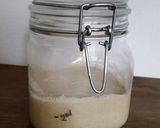 A picture of step 2 of Sourdough Starter.
