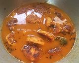 A picture of step 7 of Bengali Kacha Kalar Kofta Dalna.