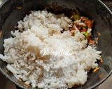 A picture of step 4 of Veggie Sago Poha.