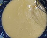 A picture of step 2 of Tres leches cake (Turkish style) 🇹🇷🇹🇷.