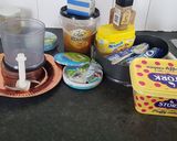 A picture of step 1 of Cream, creamed cheeses and honey dessert.