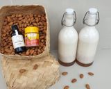 Foto langkah ke 5 dari resep Homemade Vanila Almond Milk.