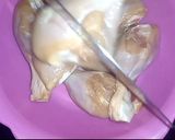A picture of step 1 of Korean Crispy Drumsticks.