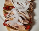 Foto del paso 7 de la receta: 186. Tostada de Melva con Pimientos Asados