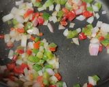 Foto del paso 2 de la receta: Espaguetis cremosos con gambitas!