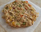 Foto del paso 6 de la receta: Hamburguesa de pollo, avena y verduras