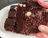 A picture of step 4 of Chocolate brownie without oven.