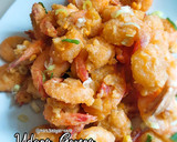 Foto langkah ke 3 dari resep Udang goreng saus telur asin.