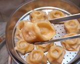 A picture of step 10 of DEVIL MOMOS | SPICY VEGETABLE MOMO IN Chilli GARLIC SAUCE.