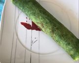 Foto del paso 5 de la receta: Panqueques de espinaca rellenos