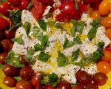 Une image de l'étape 3 de Tomates 🍅 Mozzarella sanfaso.