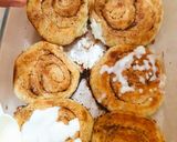 A picture of step 19 of Cinnamon Rolls.