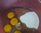Foto langkah ke 2 dari resep Bolu coklat panggang 4 telur.