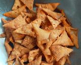 Foto langkah ke 3 dari resep Keripik Pangsit Bumbu Tabur.