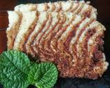 Tiramisu Zebra Steamed Cake langkah memasak 8 foto