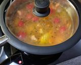 Une image de l'étape 4 de °Velouté lentilles corail au jus d'orange°.