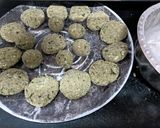 A picture of step 10 of Hara Chana Kebab.
