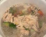 A picture of step 1 of Vegetarian Vegetable Soup.