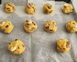 Une image de l'étape 5 de Cookies raisins secs, double choco.