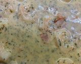 Kapros garnélás spagetti recept fázis 2 fotója