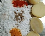 A picture of step 1 of Sabudana Bites.