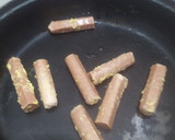 Foto langkah ke 3 dari resep Sosis Bakar Teflon.