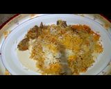 A picture of step 8 of Nawabi biryani.