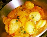 A picture of step 9 of Eggs in Potato.