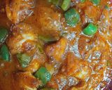 A picture of step 6 of Chilli Chicken.