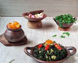 Foto langkah ke 5 dari resep Tumis Daun Kenikir Teri.